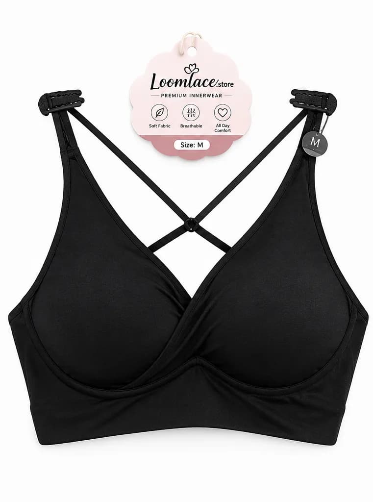 Loomlace LuxeFit™ Cross- Bra
